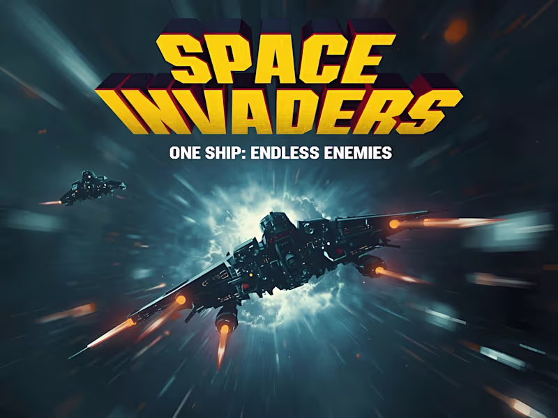 Cover image for 🚀 I just built a Space Invaders-style game using Replit Age...