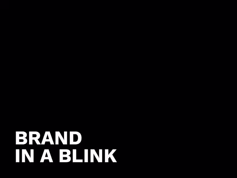 Cover image for Brand in a blink 