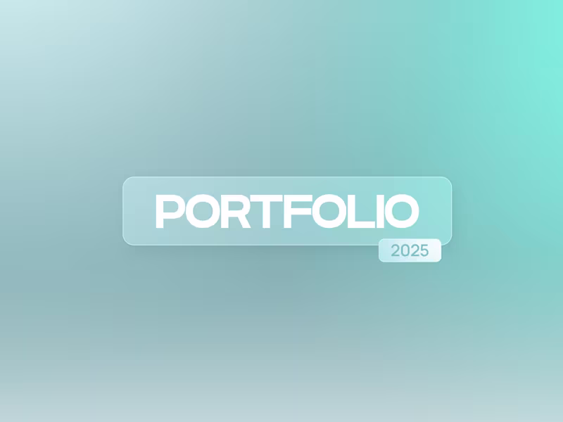 Cover image for Digital Design Portfolio | 2025