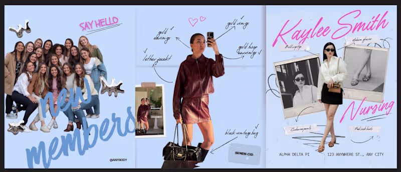 Cover image for instagram post template. message me for link and payment <3