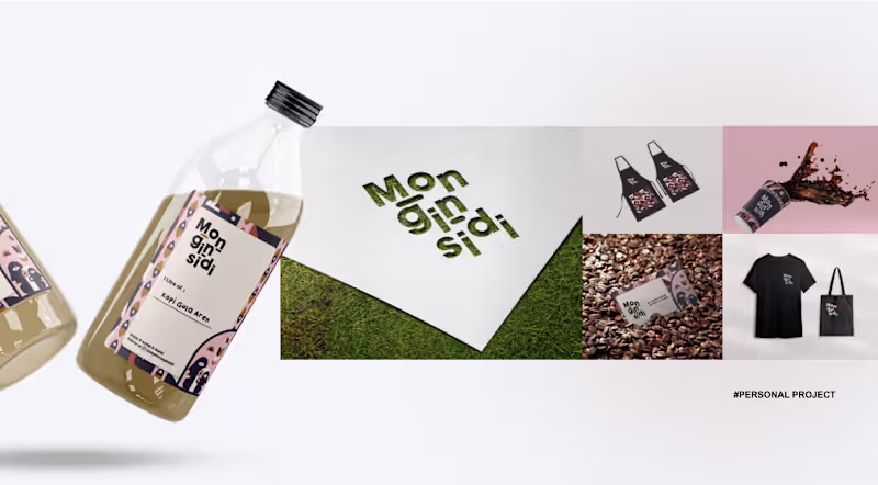 Cover image for Monginsidi Coffee Brand Identity System