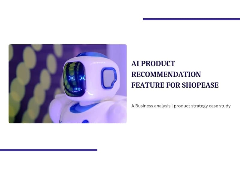 Cover image for AI Product Recommendation System Development for ShopEase