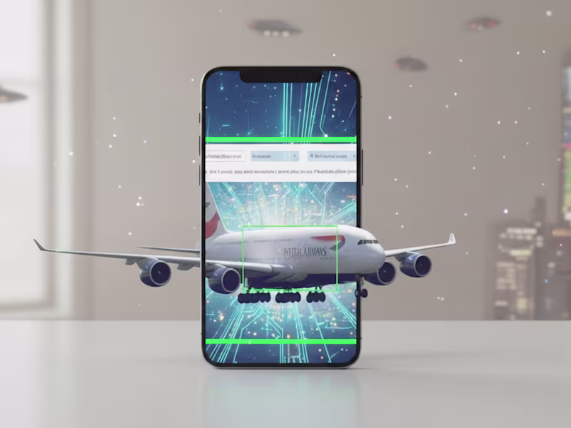 Cover image for Custom web-panel for airport camera