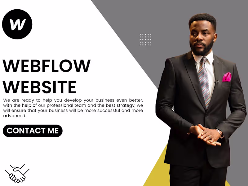 Cover image for WEBFLOW DEVELOPMENT