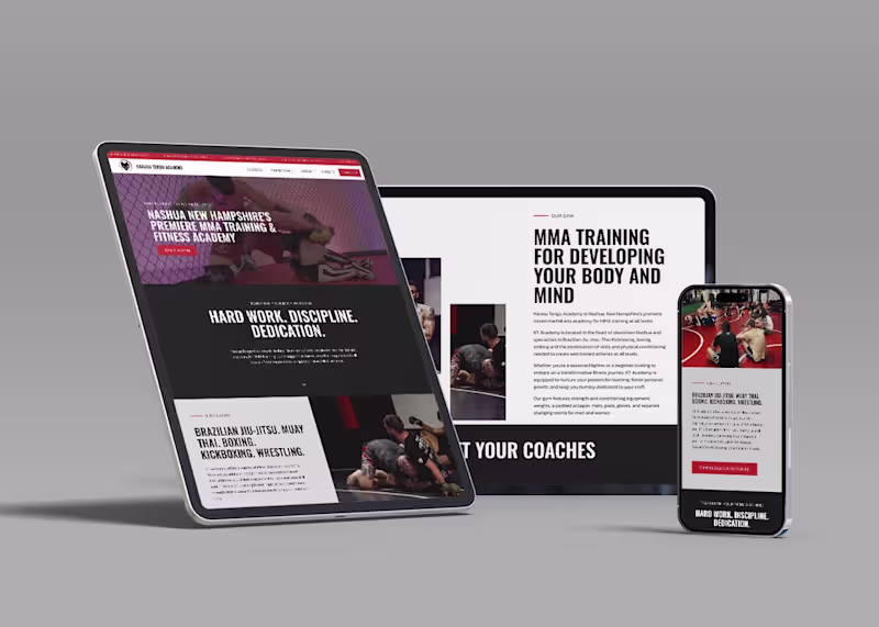 Cover image for Karasu Tengu Academy | Website Design