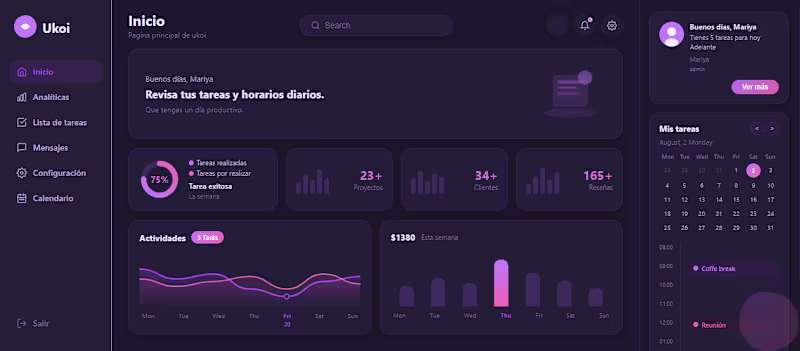 Cover image for Premium SaaS Dashboard Template -
