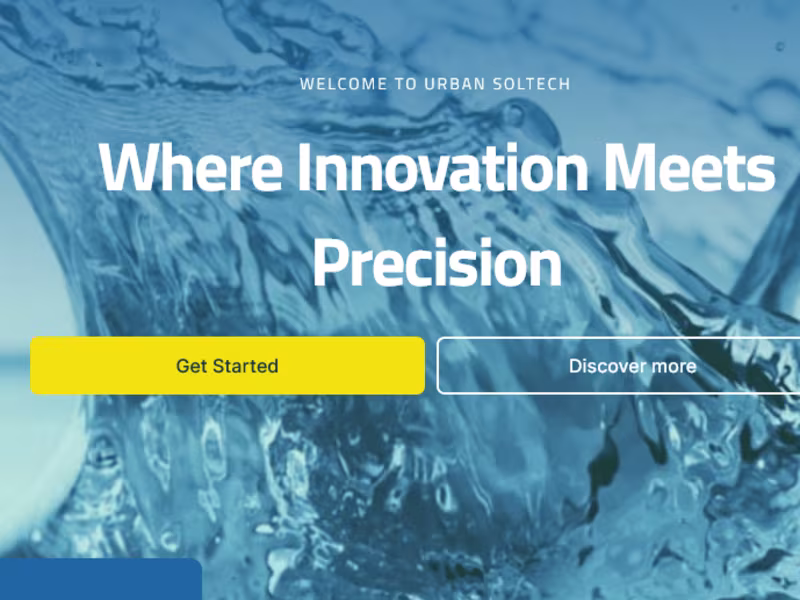 Cover image for URBAN SOLTECH – Where Innovation Meets Precision