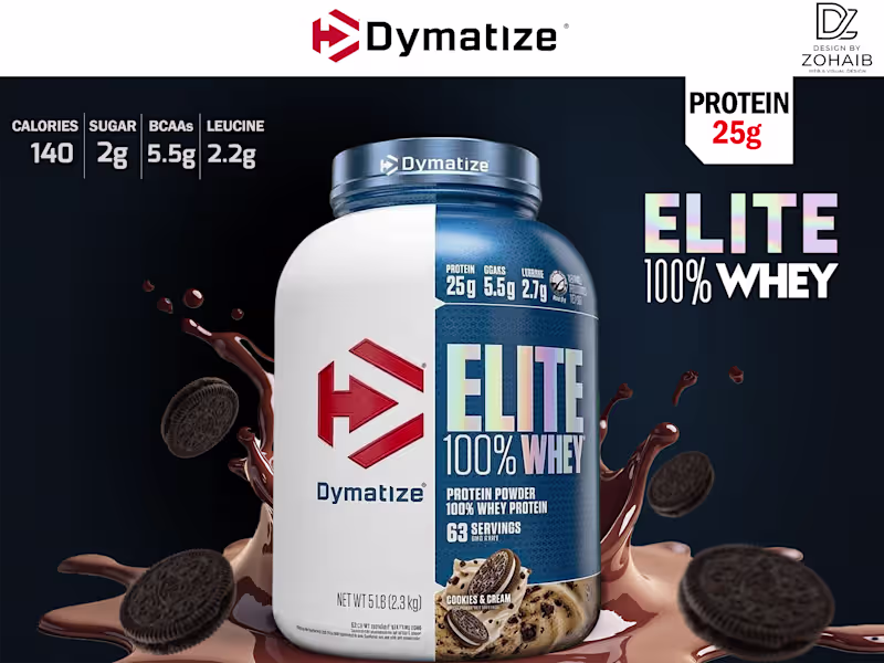 Cover image for Dymatize Elite Whey - Social