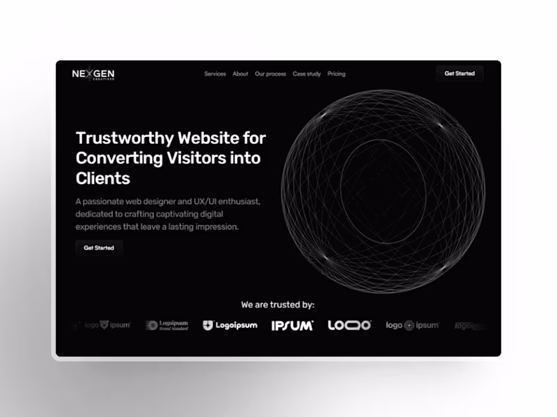 Cover image for  Digital Agency Website Design