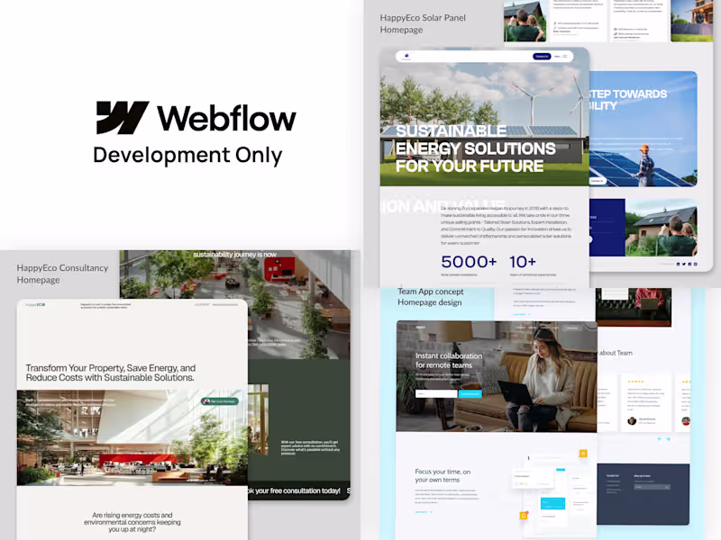 Cover image for Webflow Development (hourly)