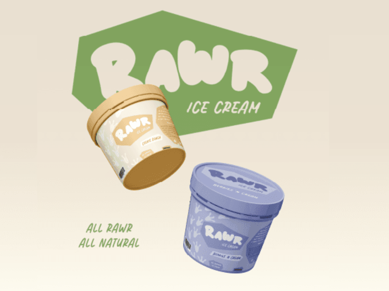 Cover image for Rawr Ice Cream