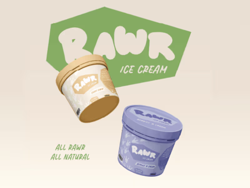 Cover image for Rawr Ice Cream