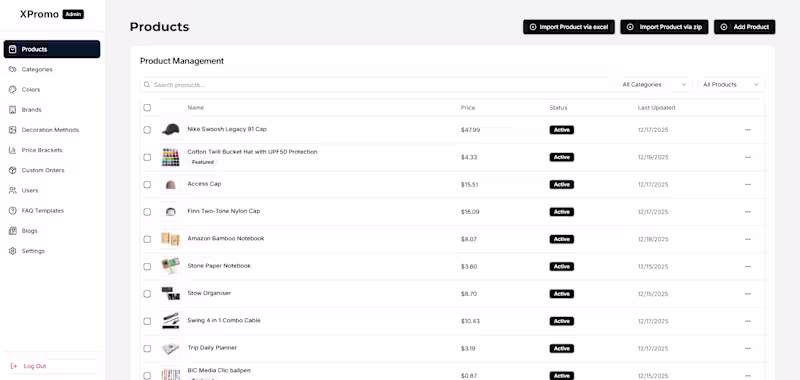 Cover image for 🛒 Xpromo — Commerce UX & Workflow Rebuild Xpromo’s website ...