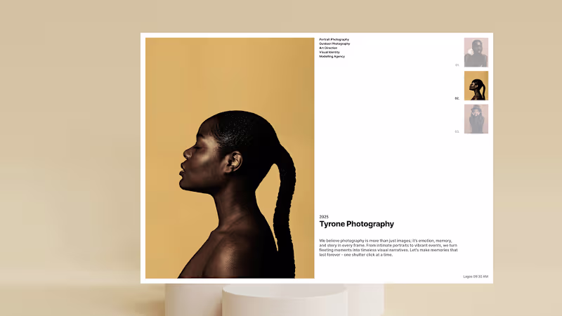 Cover image for Minimalist Hero Section