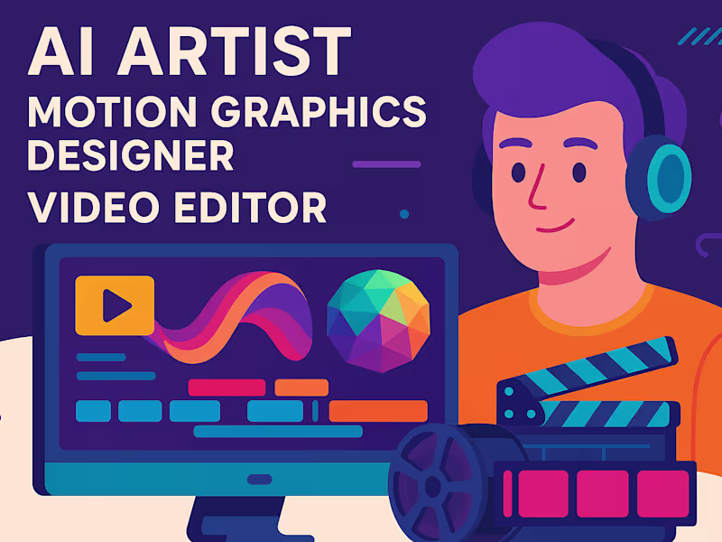 Cover image for “Cinematic AI Logo Animations & Custom Motion Graphics”