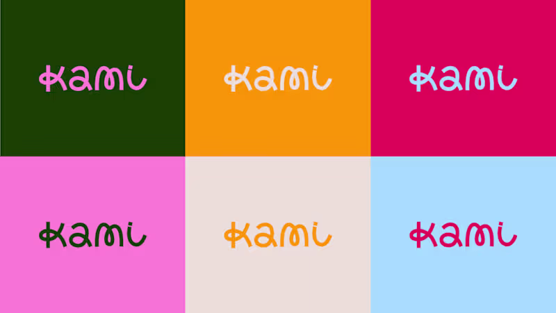 Cover image for KAMI | Brand Design, Graphic Design