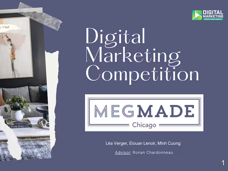 Cover image for Digital Marketing Competition 2022