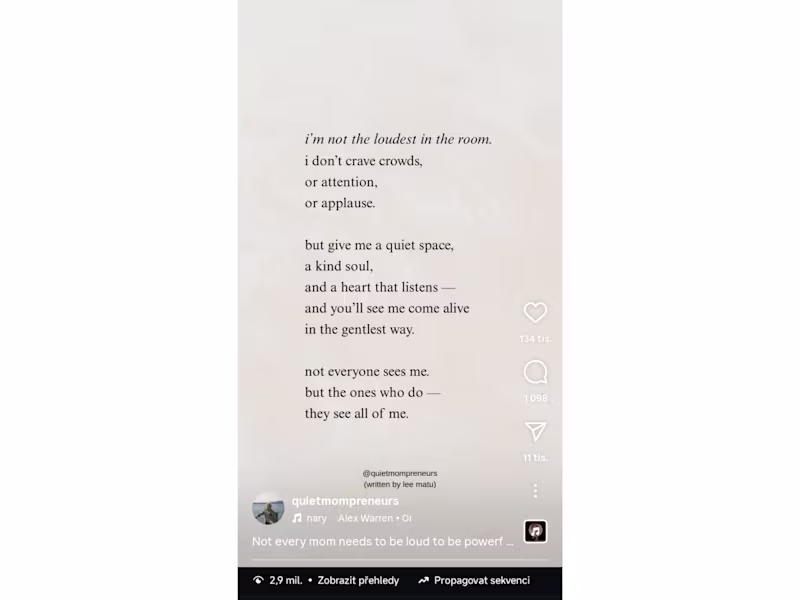 Cover image for Viral Instagram Reel (2.9M+ views) – Emotional Copywriting