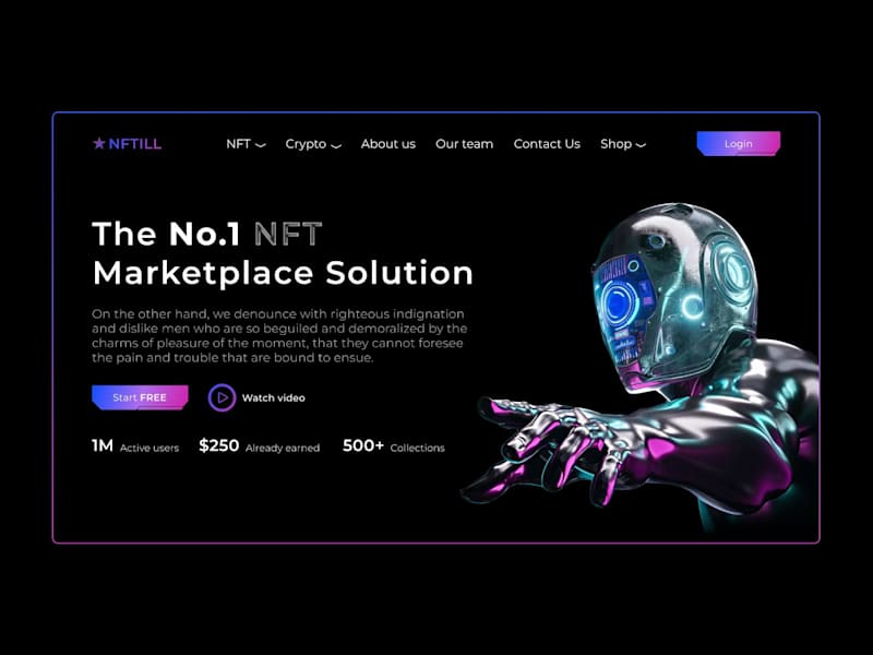 Cover image for NFT Marketplace