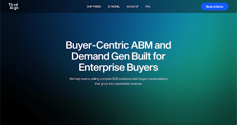 Cover image for Immersive Website Design and Development for Third Align