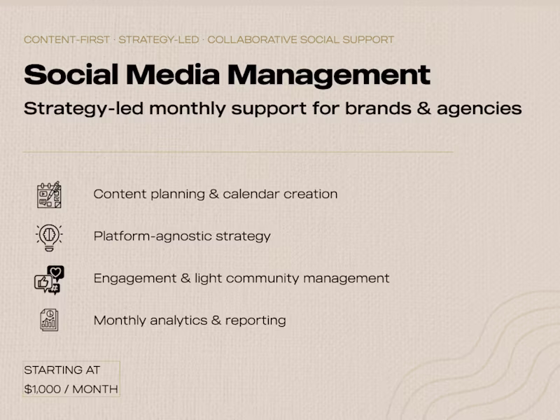 Cover image for Social Media Manager | Strategy, Content & Engagement