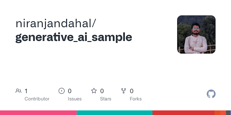 Cover image for niranjandahal/generative_ai_sample