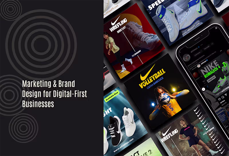 Cover image for Marketing & Brand Design for Digital-First Businesses