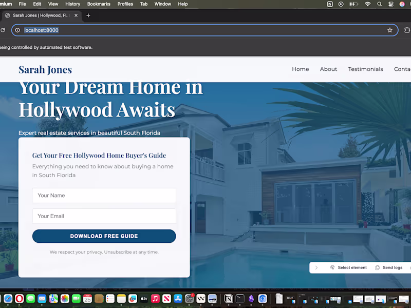Cover image for starter website package 