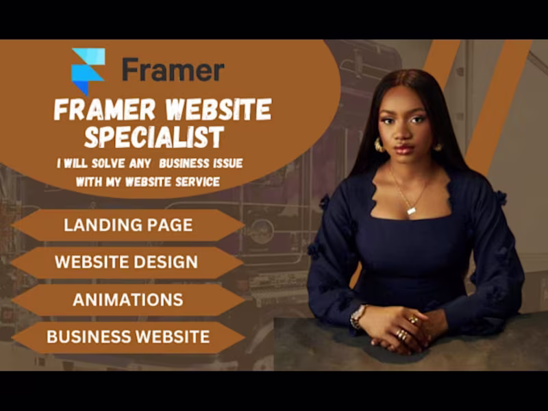 Cover image for Framer Landing Page, Design Framer Website, Figma to Framer