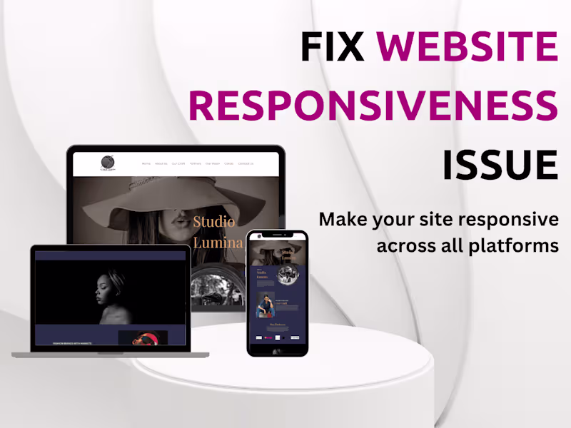 Cover image for Fix mobile responsiveness issues on your website