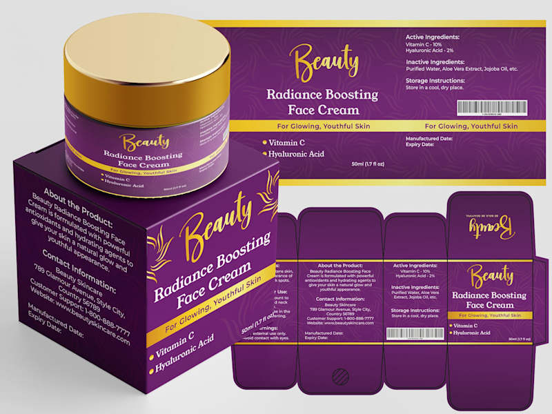 Cover image for Beauty Luxury Packaging and Label Design 