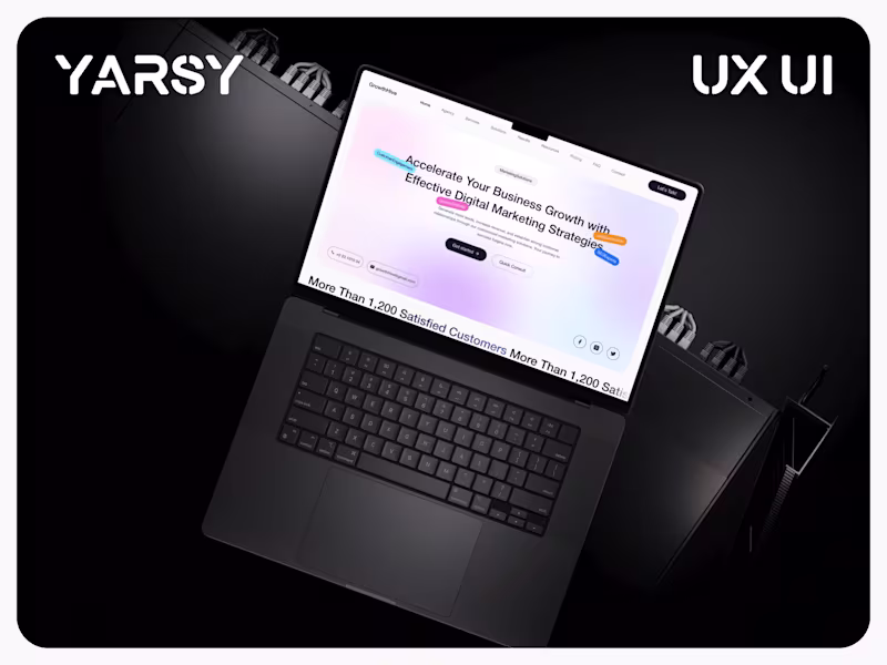 Cover image for Marketing Agency Website | SEO | PPC | SMM Landing