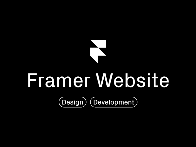Cover image for Website Design + Framer Development + Framer Commerce