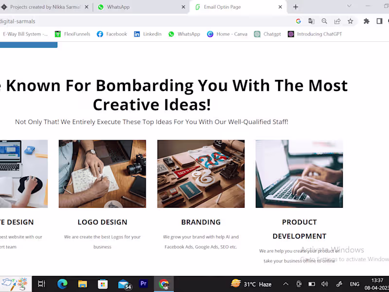 Cover image for Website Designing