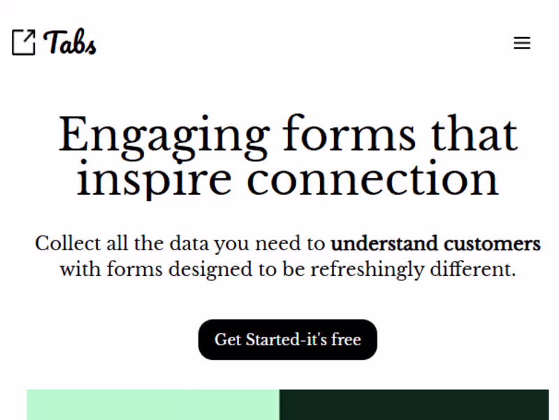 Cover image for Tabsform