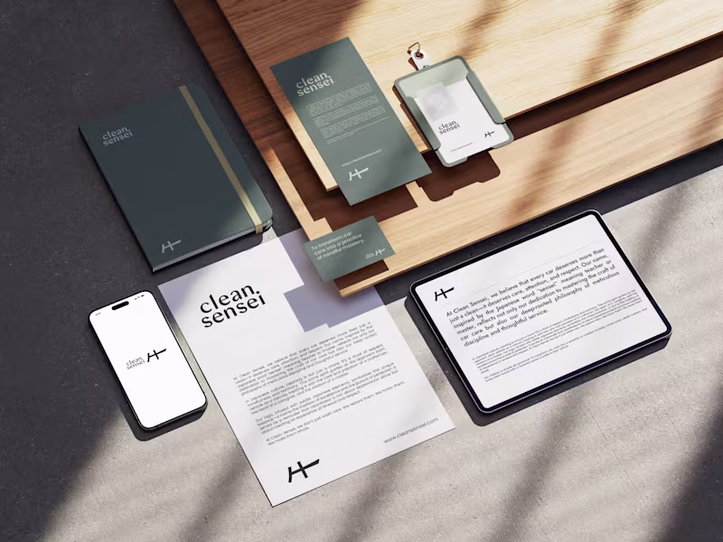 Cover image for Clean Sensei - Brand Identity