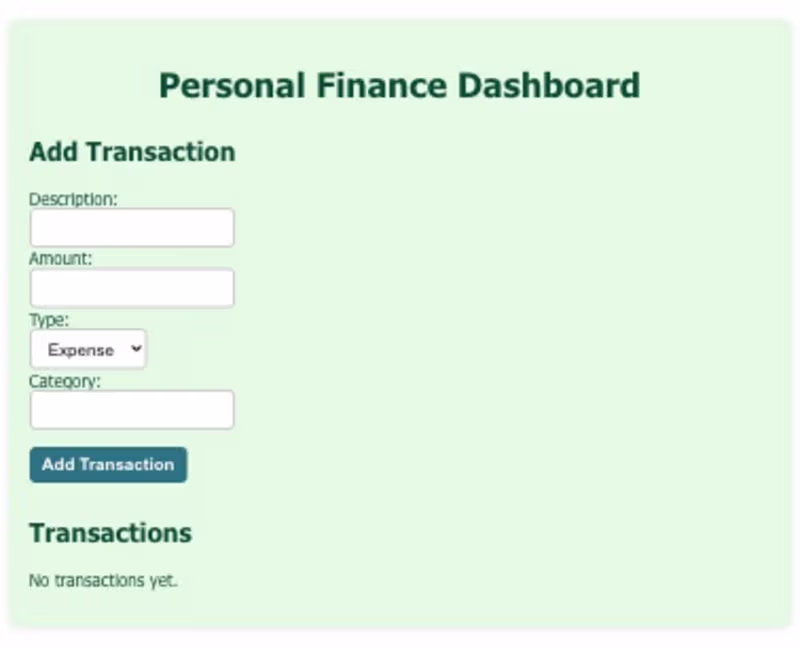 Cover image for A full-stack financial data processing application with real...