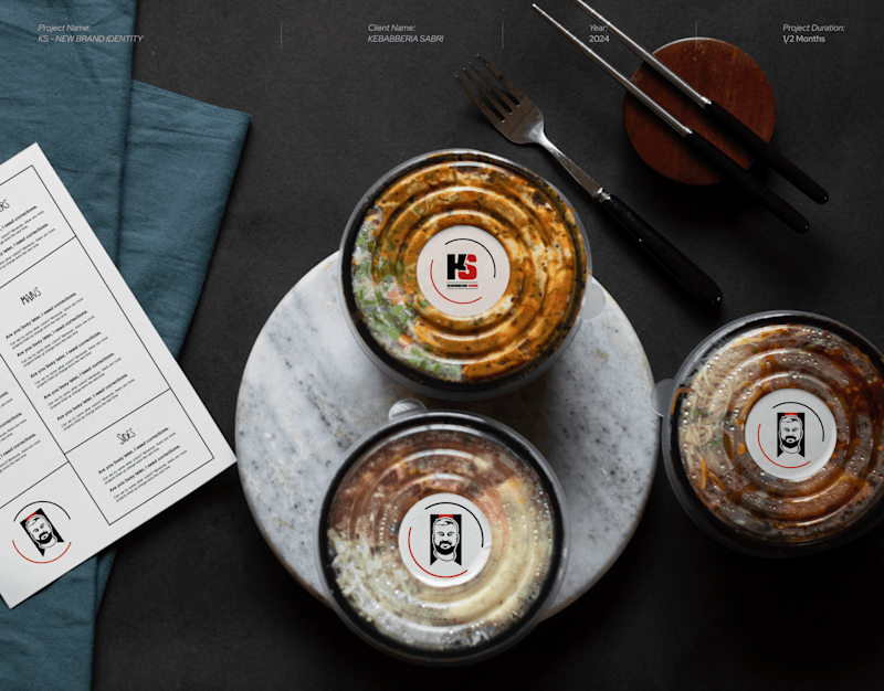 Cover image for KS® | Restaurant Brand Identity & Guidelines