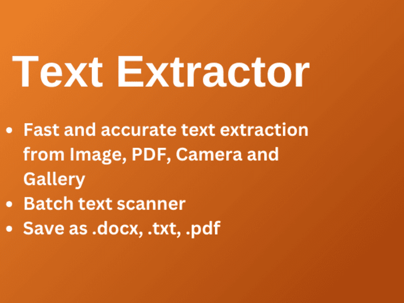 Cover image for Text Extractor - Apps on Google Play