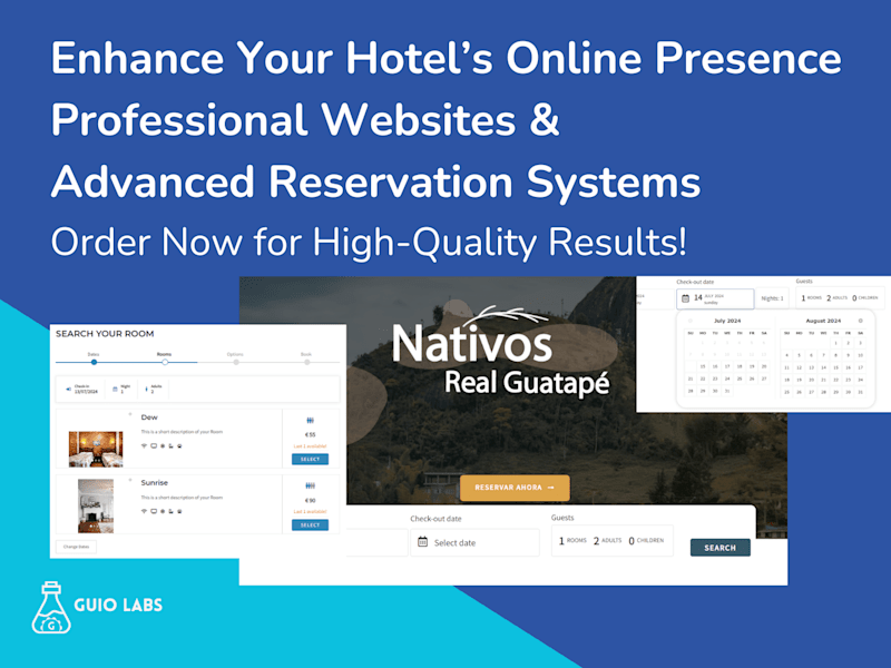 Cover image for Booking Engine: High-Quality, User-Friendly Websites