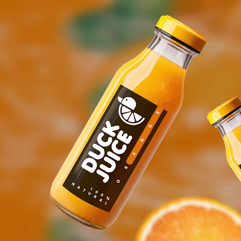 Cover image for Duck Juice Logo design