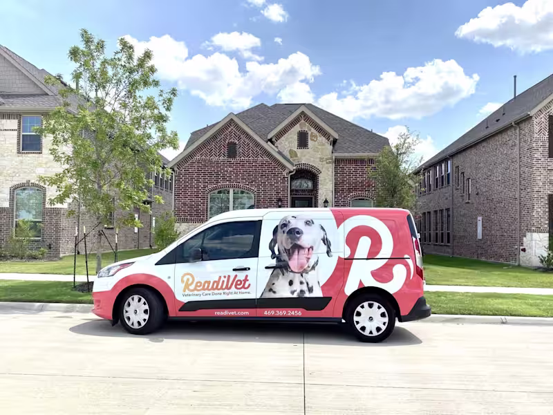 Cover image for ReadiVet - Mobile Vet Services - In-Home Veterinary Care