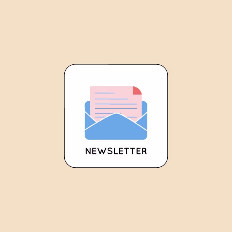 Cover image for Creation of monthly newsletter campaigns