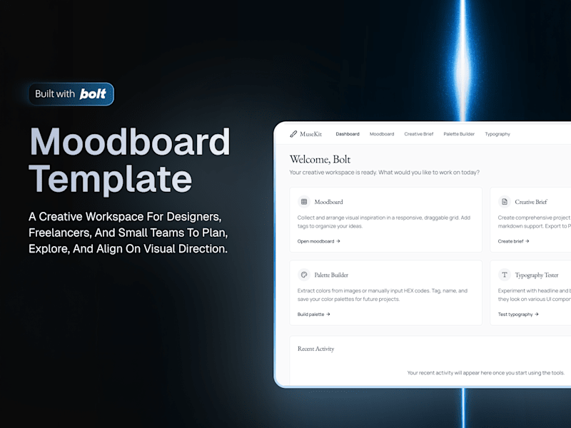 Cover image for MuseKit - Creative Workspace Template