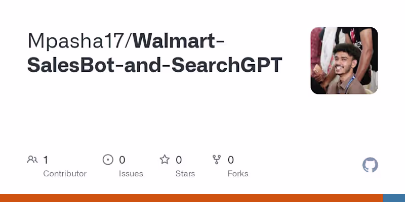 Cover image for Walmart-SalesBot-and-SearchGPT