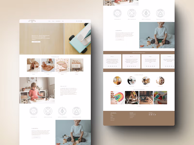 Cover image for Landing Page/Single Page Design