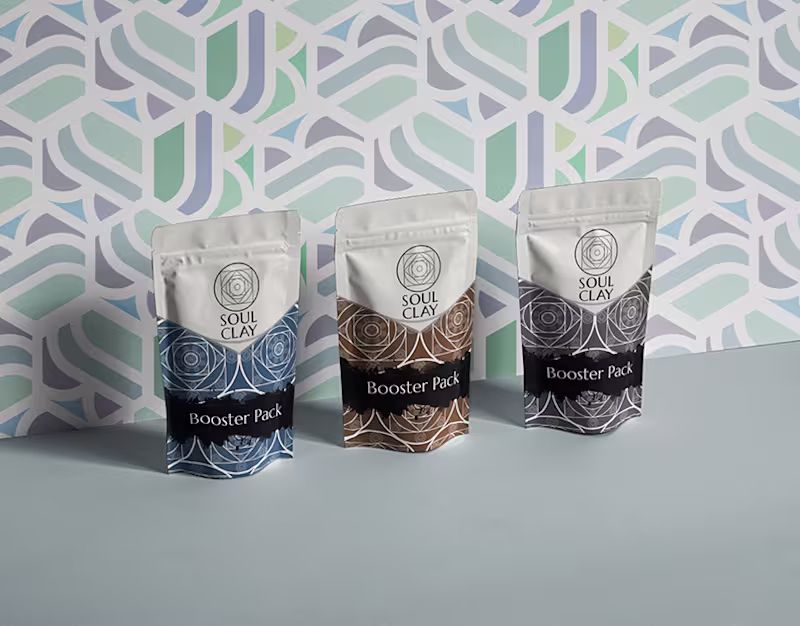 Cover image for Soul Clay - Productos, empaques y mockups 