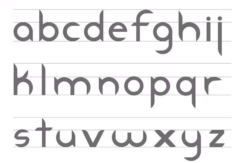 Cover image for Typography Design For Edwards College Design Hallway