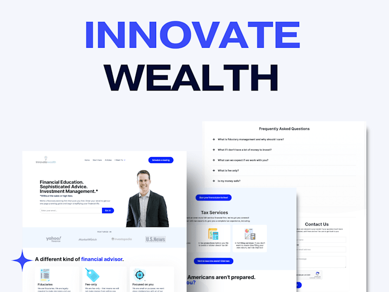 Cover image for Financial Education Website