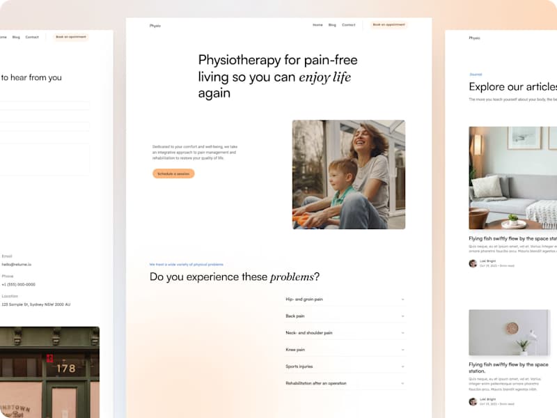 Cover image for Template design